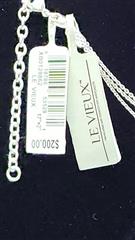 Synthetic Turquoise Stone Necklace Silver Plate 16.45g